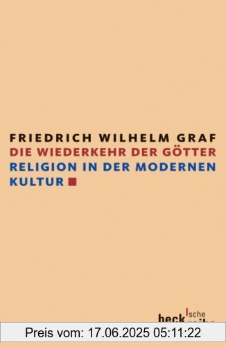 Binding : Taschenbuch, Edition : 1, Label : C.H.Beck, Publisher : C.H.Beck, medium : Taschenbuch, numberOfPages : 336, publicationDate : 2007-08-23, authors : Graf, Friedrich Wilhelm, languages : german, ISBN : 3406548083