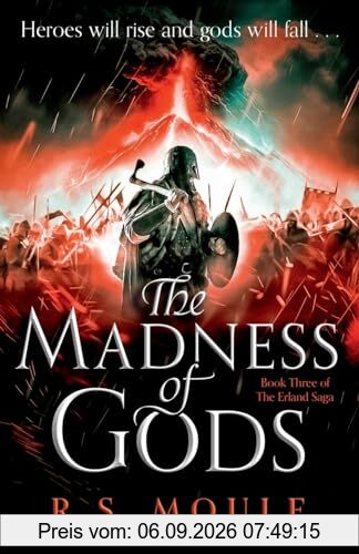 The Madness of Gods: An unforgettable epic fantasy of war and magic (The Erland Saga, Band 3)