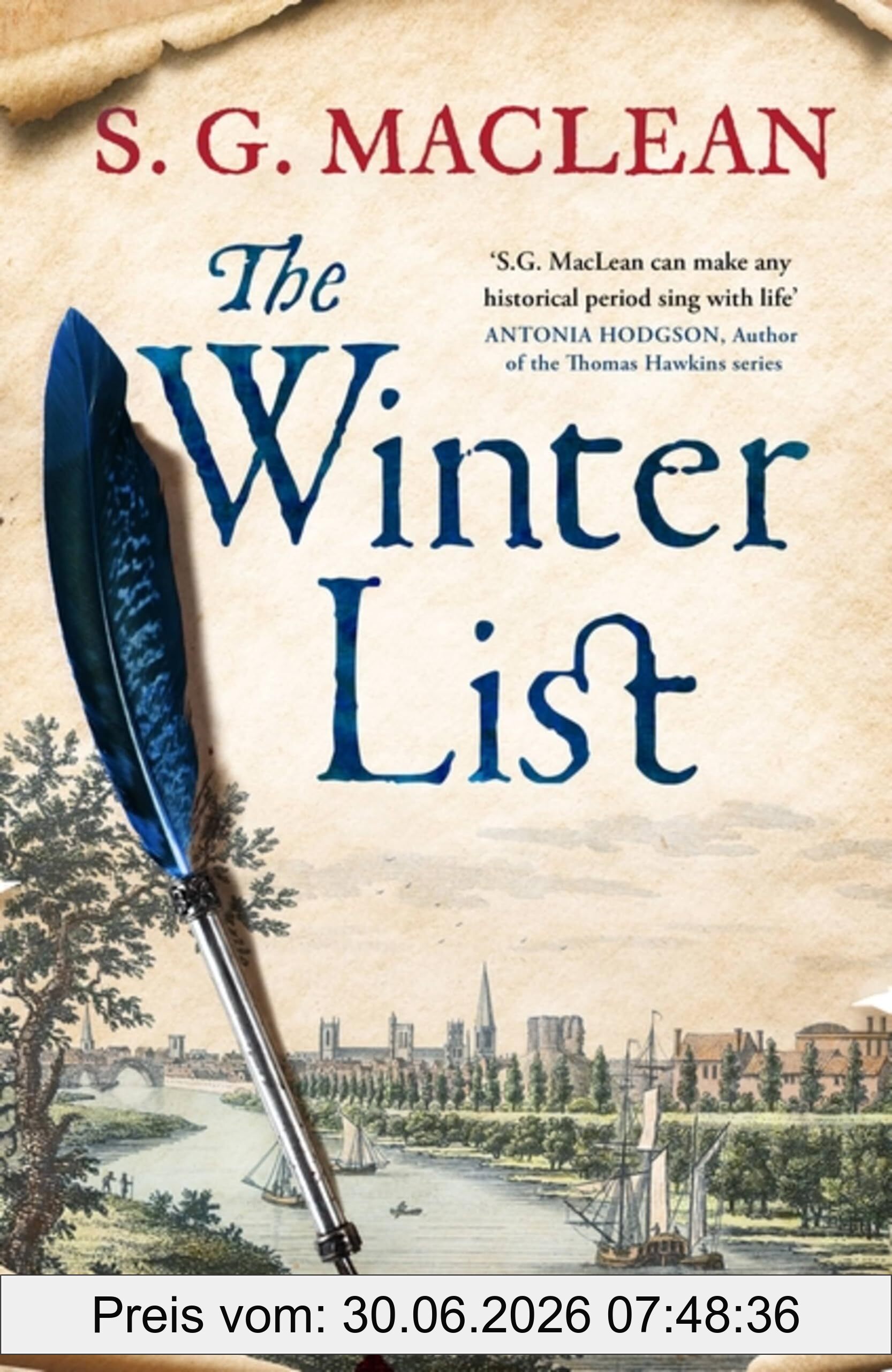 S.G. MacLean The Winter List, Gripping Historical Thriller Explores Charles Ii's Return To Throne