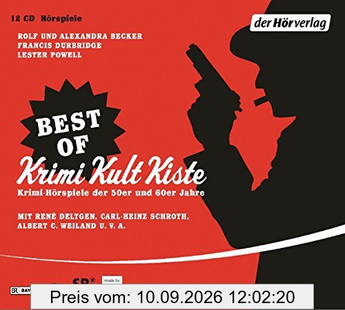 Best of Krimi Kult Kiste: Krimi-Hörspiele der 50er und 60er Jahre