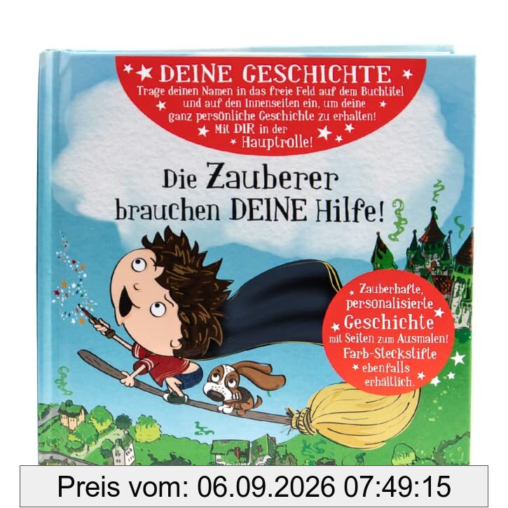 Personalisiertes Magisches Märchenbuch - Zauberer