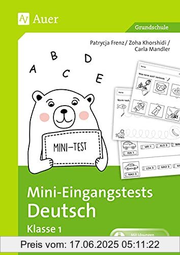 Binding : Broschüre, Edition : 1, Label : Auer Verlag in der AAP Lehrerwelt GmbH, Publisher : Auer Verlag in der AAP Lehrerwelt GmbH, medium : Sonstige Einbände, numberOfPages : 84, publicationDate : 2021-09-21, authors : Patrycja Frenz, Carla Mandler, Zoha Khorshidi, ISBN : 3403086100