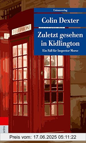 Binding : Taschenbuch, Edition : 1, Label : Unionsverlag, Publisher : Unionsverlag, medium : Taschenbuch, numberOfPages : 320, publicationDate : 2018-07-16, authors : Colin Dexter, ISBN : 3293208061