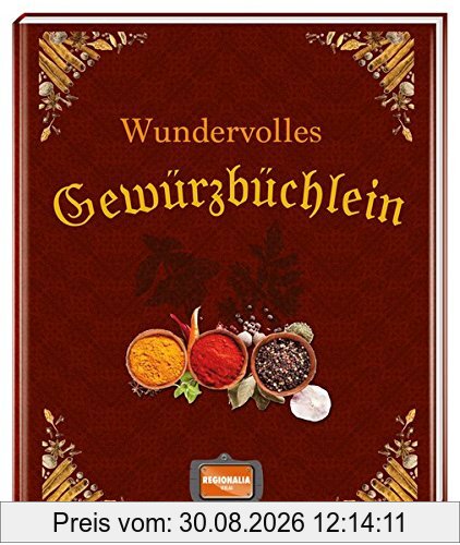 Wundervolles Gewürzbüchlein