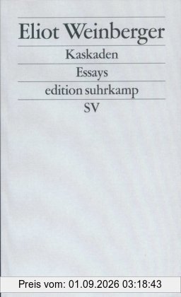 Kaskaden: Essays (edition suhrkamp)