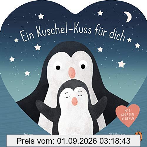 Ein Kuschel-Kuss für dich: Pappbilderbuch mit zahlreichen Klappen ab 18 Monaten