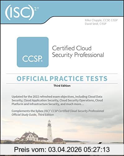 Mike Chapple (Isc)2 Ccsp Certified Cloud Security Professional Official Practice Tests