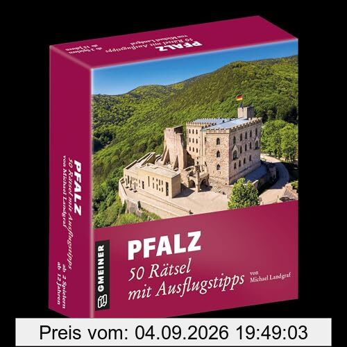 Pfalz - 50 Rätsel mit Ausflugstipps (Kultur erleben im GMEINER-Verlag)