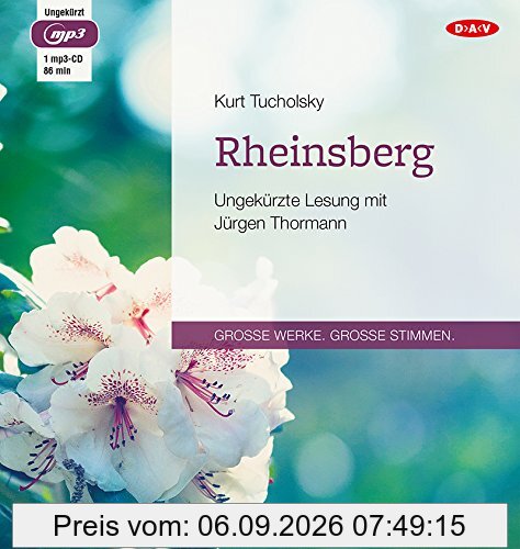 Rheinsberg: Ungekürzte Lesung (1 mp3-CD)