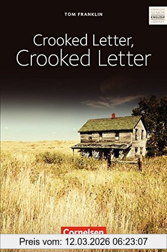 Tom Franklin Cornelsen Senior English Library - Literatur / Ab 11. Schuljahr - Crooked Letter, Crooked Letter, Textband Mit Annotationen