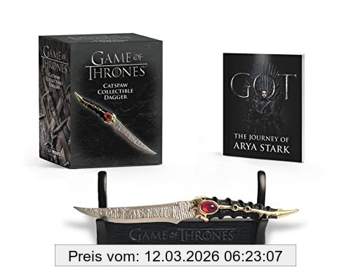 Jim Mcdermott Game Of Thrones, Catspaw Collectible Dagger, The Catspaw Dagger