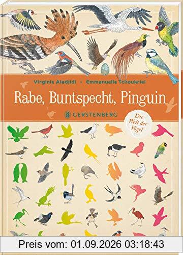 Rabe, Buntspecht, Pinguin