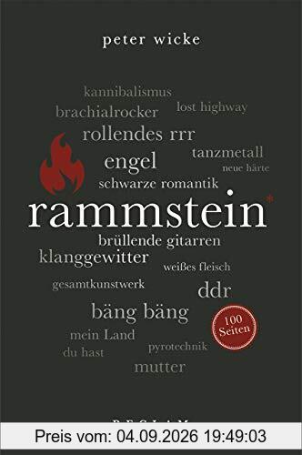 Rammstein. 100 Seiten (Reclam 100 Seiten)