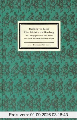 Prinz Friedrich von Homburg: Ein Schauspiel (Insel Bücherei)