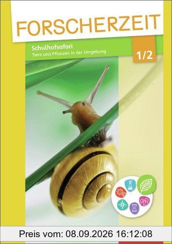 Forscherzeit - Themenhefte für den Sachunterricht: Schulhofsafari - Tiere und Pflanzen in der Umgebung 2/3: Schülerheft