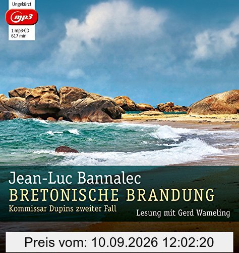 Bretonische Brandung. Kommissar Dupins zweiter Fall (mp3-Ausgabe): Ungekürzte Lesung mit Gerd Wameling (1 mp3-CD)