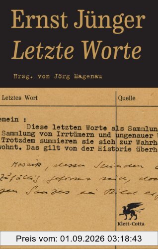 Letzte Worte