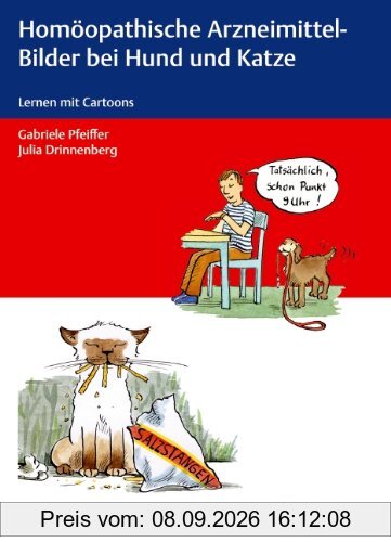 Homöopathische Arzneimittel-Bilder bei Hund und Katze: Lernen mit Cartoons