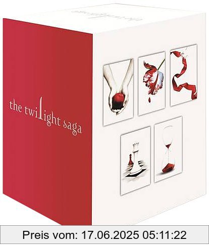 Binding : Taschenbuch, Label : Little, Brown Book Group, Publisher : Little, Brown Book Group, NumberOfItems : 5, medium : Taschenbuch, publicationDate : 2012-10-11, authors : Stephenie Meyer, languages : english, ISBN : 0349001324