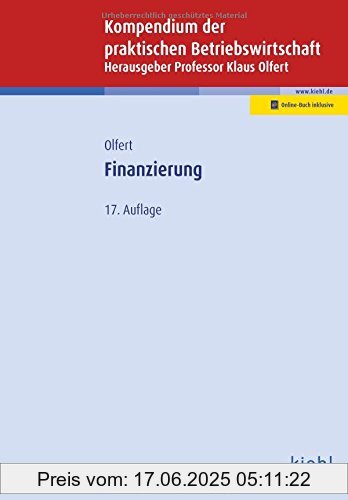 Binding : Taschenbuch, Edition : 17, Label : NWB Verlag, Publisher : NWB Verlag, medium : Taschenbuch, numberOfPages : 624, publicationDate : 2017-08-02, authors : Klaus Olfert, publishers : Klaus Olfert, languages : german, ISBN : 3470534977