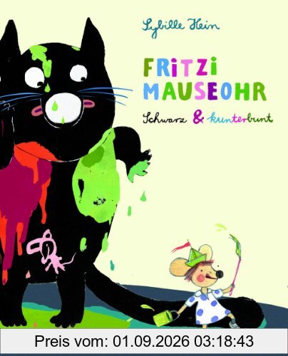 Fritzi Mauseohr Schwarz & Kunterbunt