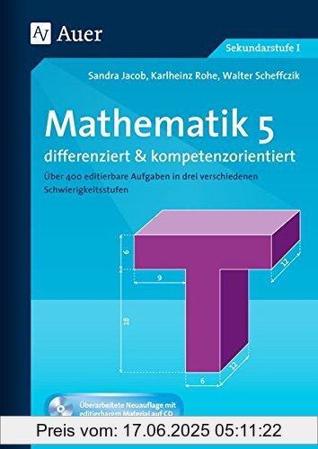 Binding : Sondereinband, Edition : 1, Label : Auer Verlag in der AAP Lehrerfachverlage GmbH, Publisher : Auer Verlag in der AAP Lehrerfachverlage GmbH, medium : Broschiert, numberOfPages : 72, publicationDate : 2015-09-29, authors : Sandra Jacob, Karlheinz Rohe, Walter Scheffczik, languages : german, ISBN : 3403075834