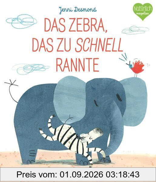 Das Zebra, das zu schnell rannte