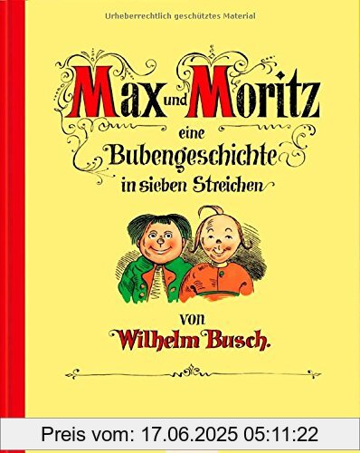 Binding : Gebundene Ausgabe, Edition : 1., Label : Esslinger Verlag, Publisher : Esslinger Verlag, medium : Gebundene Ausgabe, numberOfPages : 32, publicationDate : 2015-03-09, authors : Wilhelm Busch, languages : german, ISBN : 3480232043