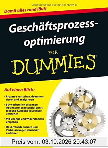 Geschäftsprozessoptimierung für Dummies