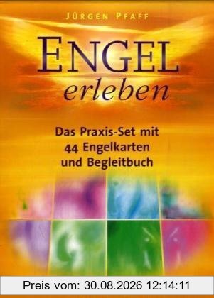 Engel erleben: Das Praxis-Set mit 44 Engelkarten und Begleitbuch