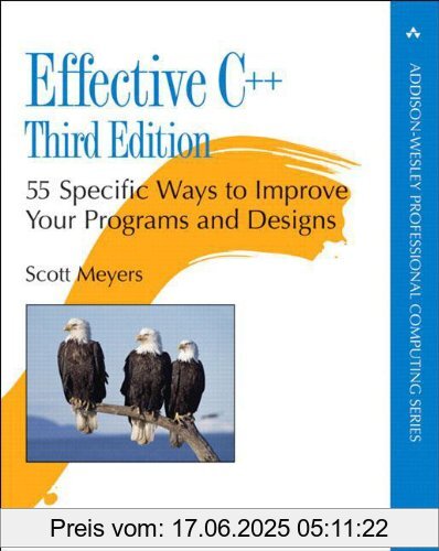 Binding : Taschenbuch, Edition : 3rd ed., Label : Addison-Wesley, Publisher : Addison-Wesley, NumberOfItems : 1, medium : Taschenbuch, numberOfPages : 297, publicationDate : 2005-05-12, authors : Scott Meyers, languages : english, ISBN : 0321334876