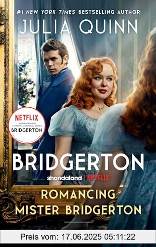 Binding : Taschenbuch, Edition : Media tie-in, Label : Avon, Publisher : Avon, medium : Taschenbuch, numberOfPages : 480, publicationDate : 2024-05-21, releaseDate : 2024-05-21, authors : Julia Quinn, ISBN : 0063372134