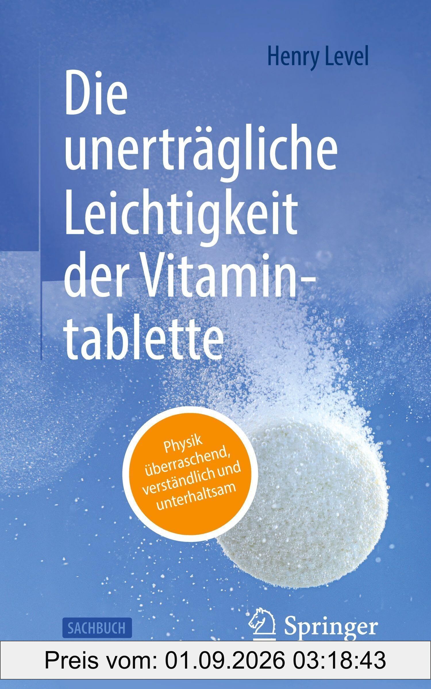 Die unerträgliche Leichtigkeit der Vitamintablette