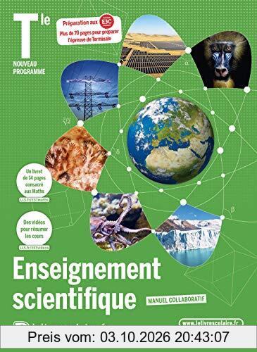 Enseignement scientifique terminale : manuel collaboratif : nouveau programme