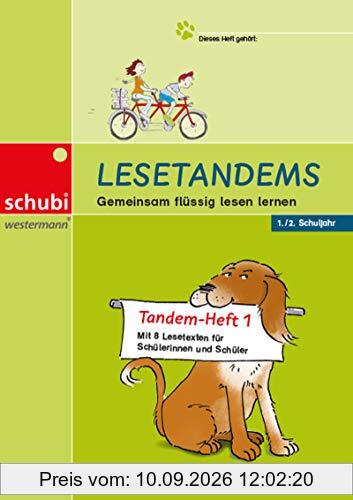 Lesetandems - Gemeinsam flüssig lesen lernen: Tandem-Heft 1 (1./2. Schuljahr)