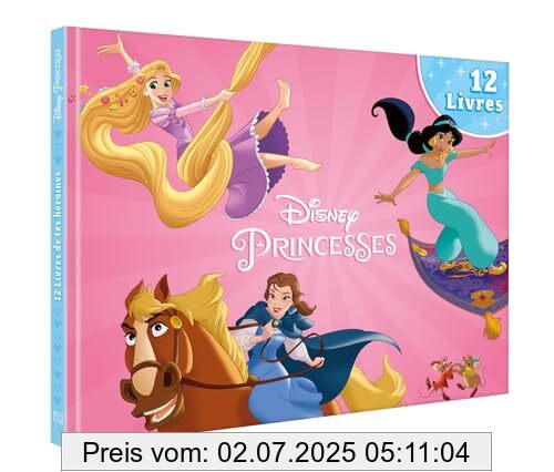 Die Buchhandlung in Oelde hat das Buch DISNEY PRINCESSES - Coffret - Les 12 livres de tes héroïnes: 12 livres : La petite Sirène ; La Belle au Bois Dormant ; La Belle et la Bête ; ... ; Mulan ; Vaiana ; Pocahontas ; Raiponce