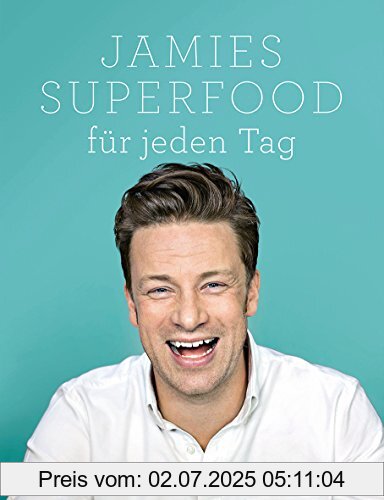 Die Buchhandlung in Oelde hat das Buch Jamies Superfood für jeden Tag: GENIAL kochen, GESUND genießen, GLÜCKLICH sein