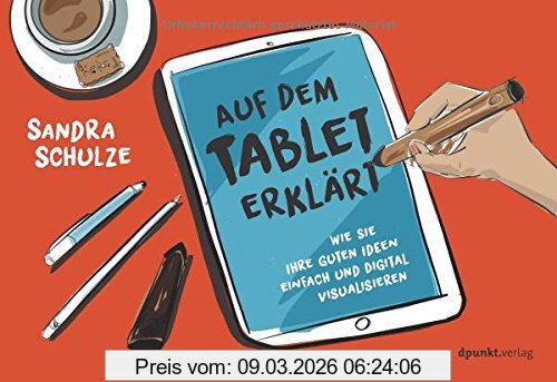 Sandra Schulze Auf Dem Tablet Erklärt, Wie Sie Ihre Guten Ideen Einfach Und Digital Visualisieren