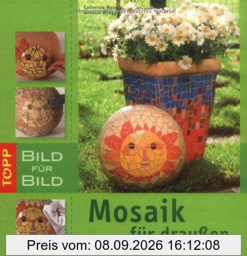 Mosaik für draußen. Bild für Bild: Kunstvolles aus Glasmosaik und Keramikfliesen