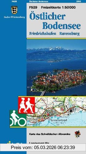 Landesamt für Geoinformation und Landentwicklung Lgl Bw 50 000 Freizeit Östlicher Bodensee, Friedrichshafen - Ravensburg