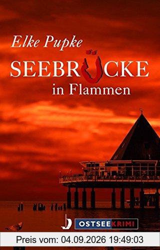 Seebrücke in Flammen