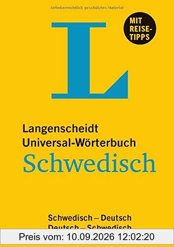 Langenscheidt Universal-Wörterbuch Schwedisch - mit Tipps für die Reise: Deutsch-Schwedisch/Schwedisch-Deutsch (Langenscheidt Universal-Wörterbücher)