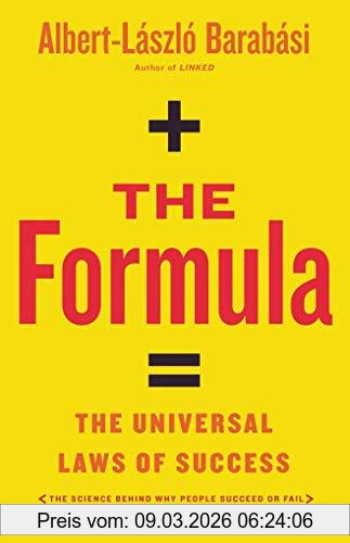 Albert-László Barabási The Formula, The Universal Laws Of Success