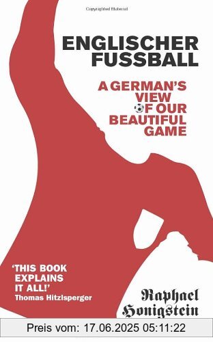 Binding : Taschenbuch, Label : Yellow Jersey Press, Publisher : Yellow Jersey Press, NumberOfItems : 1, medium : Taschenbuch, numberOfPages : 240, publicationDate : 2009-09-14, releaseDate : 2009-09-14, authors : Raphael Honigstein, languages : english, ISBN : 022408013X