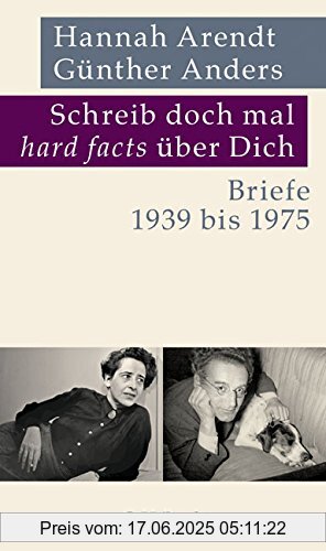 Binding : Gebundene Ausgabe, Edition : 1, Label : C.H.Beck, Publisher : C.H.Beck, medium : Gebundene Ausgabe, numberOfPages : 286, publicationDate : 2016-08-29, authors : Hannah Arendt, Günther Anders, publishers : Kerstin Putz, languages : german, ISBN : 3406699103