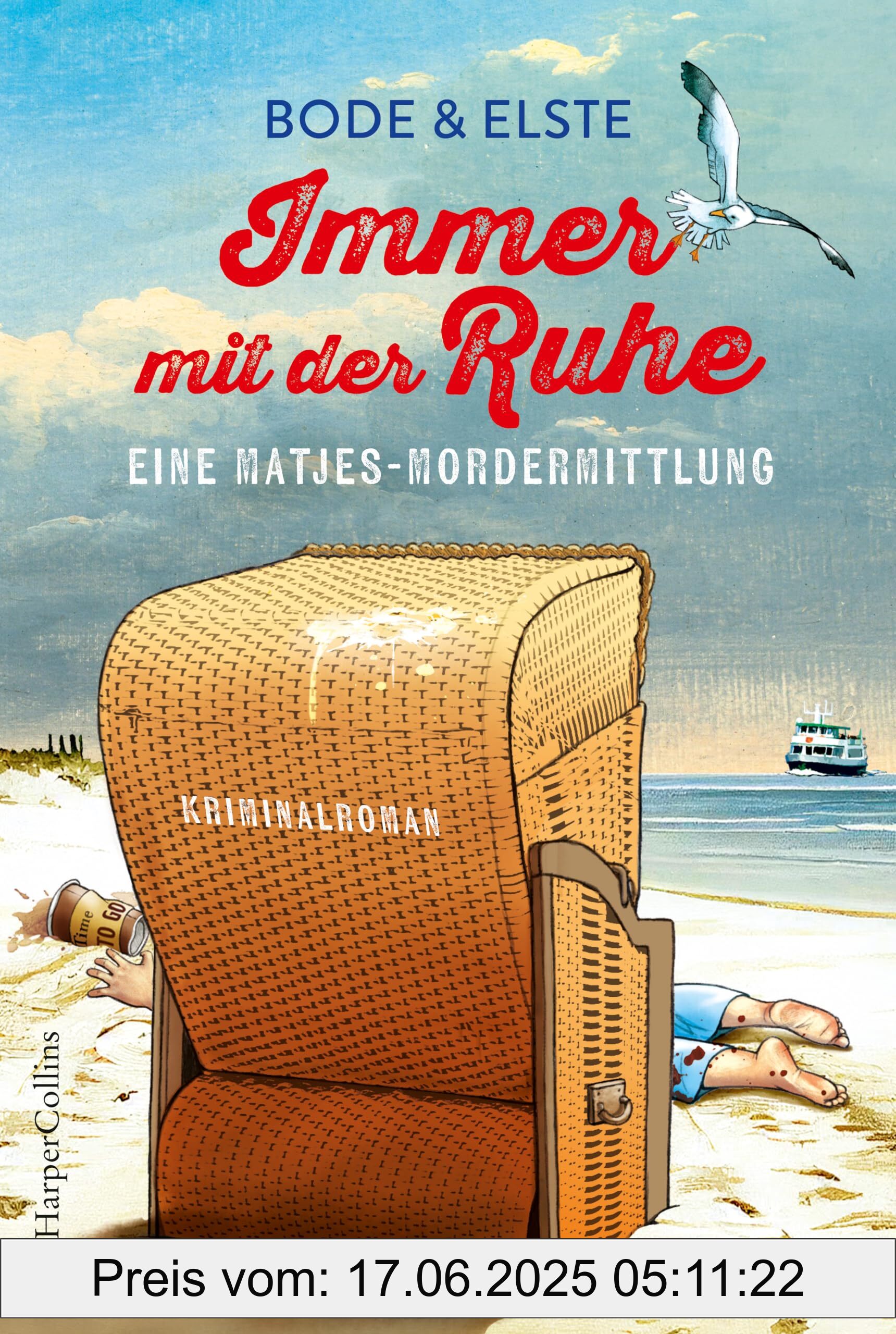 Binding : paperback, Edition : 1., Label : Immer mit der Ruhe. Eine Matjes-Mordermittlung : Kriminalroman | Beste Unterhaltung zum Lachen im Urlaub, medium : paperback, numberOfPages : 320, publicationDate : 2025-03-25, languages : german, ISBN : 3365008985