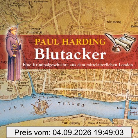Blutacker. CD. . Eine Kriminalgeschichte aus dem mittelalterlichen London