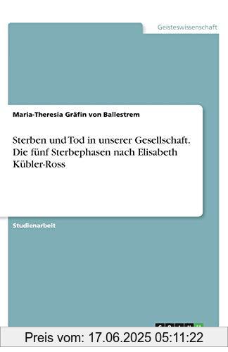 Binding : Taschenbuch, Label : GRIN Verlag, Publisher : GRIN Verlag, medium : Taschenbuch, numberOfPages : 16, publicationDate : 2020-11-17, authors : Maria-Theresia Gräfin von Ballestrem, ISBN : 3346305309