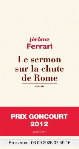 Le sermon sur la chute de Rome