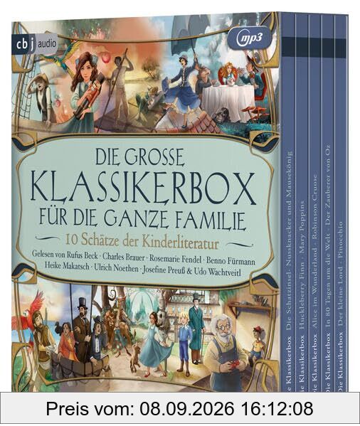 Die große Klassikerbox für die ganze Familie: 10 Schätze der Kinderliteratur